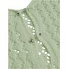 imageSHENHE Womens Crochet Knit Maxi Dress Deep V Neck Long Sleeve Sheer Sexy Long Cover Up DressGreen