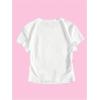 imageSHENHE Womens Graphic Tee Short Sleeve Crop Top Crewneck Fitted T Shirt Y2k Summer TopWhite