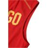 imageSHENHE Womens Letter Graphic Notched Neck Sleeveless Crop Tank Top Casual Summer TopRed