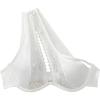 imageSHENHE Womens Contrast Lace Bralette One Shoulder Cut Out Unlined Underwire BrasWhite
