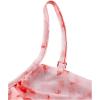 imageSHENHE Womens Plus Size Floral Spaghetti Strap Ruched Bodycon Dress Party Club DressRed