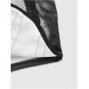 imageSHENHE Womens Graphic Overbust Strapless Corset Bustier Top Sexy Y2k Eyelet Cropped Beandeau TopBlack