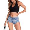 imageSHENHE Womens Striped Halter Tie Back Sleeveless Backless Knitted Crop TopSolid Black