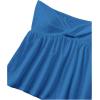 imageSHENHE Womens Twist Front Eyelet Embroidery Ruffle Hem Tube Top Boho Bandeau TopBlue