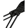 imageSHENHE Womens Denim Halter Top Tie Backless Triangle V Neck Sexy Jean Crop Top Country Western BustierBlack