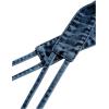 imageSHENHE Womens Denim Halter Top Tie Backless Triangle V Neck Sexy Jean Crop Top Country Western BustierMedium Wash