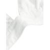 imageSHENHE Womens Denim Halter Top Tie Backless Triangle V Neck Sexy Jean Crop Top Country Western BustierWhite