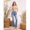 imageSHENHE Womens Sexy Floral Corset Top Tie Dye Bustier Dressy Crop Tops Backless Concert TopMulticolor