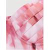 imageSHENHE Womens Sexy Floral Corset Top Tie Dye Bustier Dressy Crop Tops Backless Concert TopPink