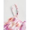 imageSHENHE Womens Sexy Floral Corset Top Tie Dye Bustier Dressy Crop Tops Backless Concert TopPurple