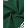 imageSHENHE Womens Summer Graphic Halter Cute Crop Top Sleeveless Letter Y2k Backless Casual TopDark Green