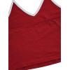 imageSHENHE Womens Summer Graphic Halter Cute Crop Top Sleeveless Letter Y2k Backless Casual TopRed