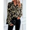 imageSHENHE Womens Button Down Shirts Long Sleeve Casual Office Work Blouse TopsArmy Green