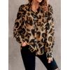 imageSHENHE Womens Button Down Shirts Long Sleeve Casual Office Work Blouse TopsBrown