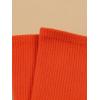imageSHENHE Womens Ribbed Knit Cushioned Athletic Running Mid Calf Crew SocksDark Orange