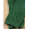 imageSHENHE Womens Ribbed Knit Cushioned Athletic Running Mid Calf Crew SocksDeep Green