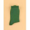 imageSHENHE Womens Ribbed Knit Cushioned Athletic Running Mid Calf Crew SocksGreen