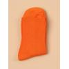 imageSHENHE Womens Ribbed Knit Cushioned Athletic Running Mid Calf Crew SocksNeon Orange