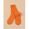 imageSHENHE Womens Ribbed Knit Cushioned Athletic Running Mid Calf Crew SocksOrange