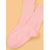 imageSHENHE Womens Ribbed Knit Cushioned Athletic Running Mid Calf Crew SocksPink