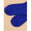 imageSHENHE Womens Ribbed Knit Cushioned Athletic Running Mid Calf Crew SocksRoyal Blue