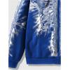 imageSHENHE Mens Graphic Zip Up Cross Print Hoodie Y2k Goth Hoodie Sweatshirt with PocketsBlue