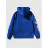 imageSHENHE Mens Graphic Zip Up Cross Print Hoodie Y2k Goth Hoodie Sweatshirt with PocketsBlue