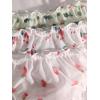 imageSHENHE Womens 3 Packs Sheer Mesh Lettuce Trim Cute Thong Mid Rise PantiesMulticolor
