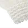 imageSHENHE Womens Lace Cuffs Lolita Wedding Wrist Length Fingerless Bridal Prom GlovesLayered White