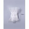 imageSHENHE Womens Lace Cuffs Lolita Wedding Wrist Length Fingerless Bridal Prom GlovesWhite Pearl Beaded