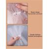 imageSHENHE Womens Lace Cuffs Lolita Wedding Wrist Length Fingerless Bridal Prom GlovesWhite a