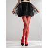 imageSHENHE Womens Patterned Fishnet Tights High Waist Pantyhose Floral StockingsFlame Print Red