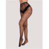 imageSHENHE Womens Patterned Fishnet Tights High Waist Pantyhose Floral StockingsGoth Black Spiderweb