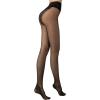 imageSHENHE Womens Patterned Fishnet Tights High Waist Pantyhose Floral StockingsMesh Seam Back