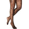 imageSHENHE Womens Patterned Fishnet Tights High Waist Pantyhose Floral StockingsMoon Sun Black