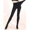 imageSHENHE Womens Patterned Fishnet Tights High Waist Pantyhose Floral StockingsOpaque Black 80d