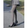 imageSHENHE Womens Patterned Fishnet Tights High Waist Pantyhose Floral StockingsOpaque Grey