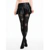imageSHENHE Womens Patterned Fishnet Tights High Waist Pantyhose Floral StockingsStar Print Black