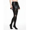 imageSHENHE Womens Patterned Fishnet Tights High Waist Pantyhose Floral StockingsStar Print Black