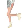 imageSHENHE Womens Patterned Fishnet Tights High Waist Pantyhose Floral StockingsWhite Glitter