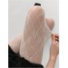 imageSHENHE Womens 1pc Sheer Mesh Pattern Tights High Waist Fashionable Sexy Streetwear Fishnet StockingsFloral White