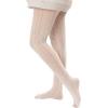 imageSHENHE Womens 1pc Sheer Mesh Pattern Tights High Waist Fashionable Sexy Streetwear Fishnet StockingsHollow Out Fishnet White