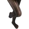imageSHENHE Womens 1pc Sheer Mesh Pattern Tights High Waist Fashionable Sexy Streetwear Fishnet StockingsSexy Black