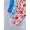 imageSHENHE Womens 3 Pack Thong Underwear G String Low Rise Cute Patterned Panties ThongsBlue and Pink