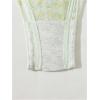 imageSHENHE Womens 5 Pack Cute Briefs Frilly Lettuce Trim Mid Rise Mesh Panty Sets UnderwearMulticolor