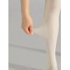 imageSHENHE Womens Mesh Patterned Tights Opaque Thigh High Stockings Pantyhose Leggings Beige onesize