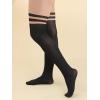 imageSHENHE Womens Opaque Thigh High Stockings Over The Knee Tube Socks Leg Warmers Multicolor One Size