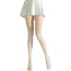 imageSHENHE Womens Mesh Patterned Tights Opaque Thigh High Stockings Pantyhose Leggings Beige onesize