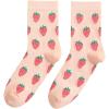 Pink Strawberry Print