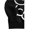 imageSHENHE Mens Loose Fit Bear Embroidery Long Sleeve Thermal Hooded Sweatshirt Hoodie TopsBlack